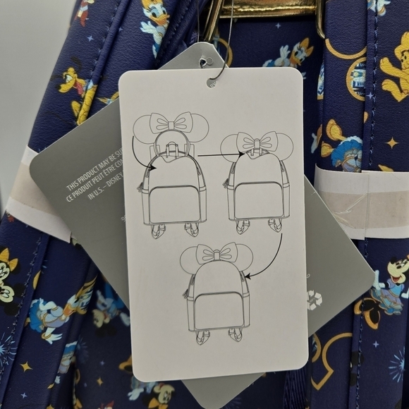 Loungefly Walt Disney World 50th Anniversary Celebration Backpack main image 3
